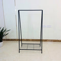 Store Level 1 Ladder To Secure Hangers Black Iron
