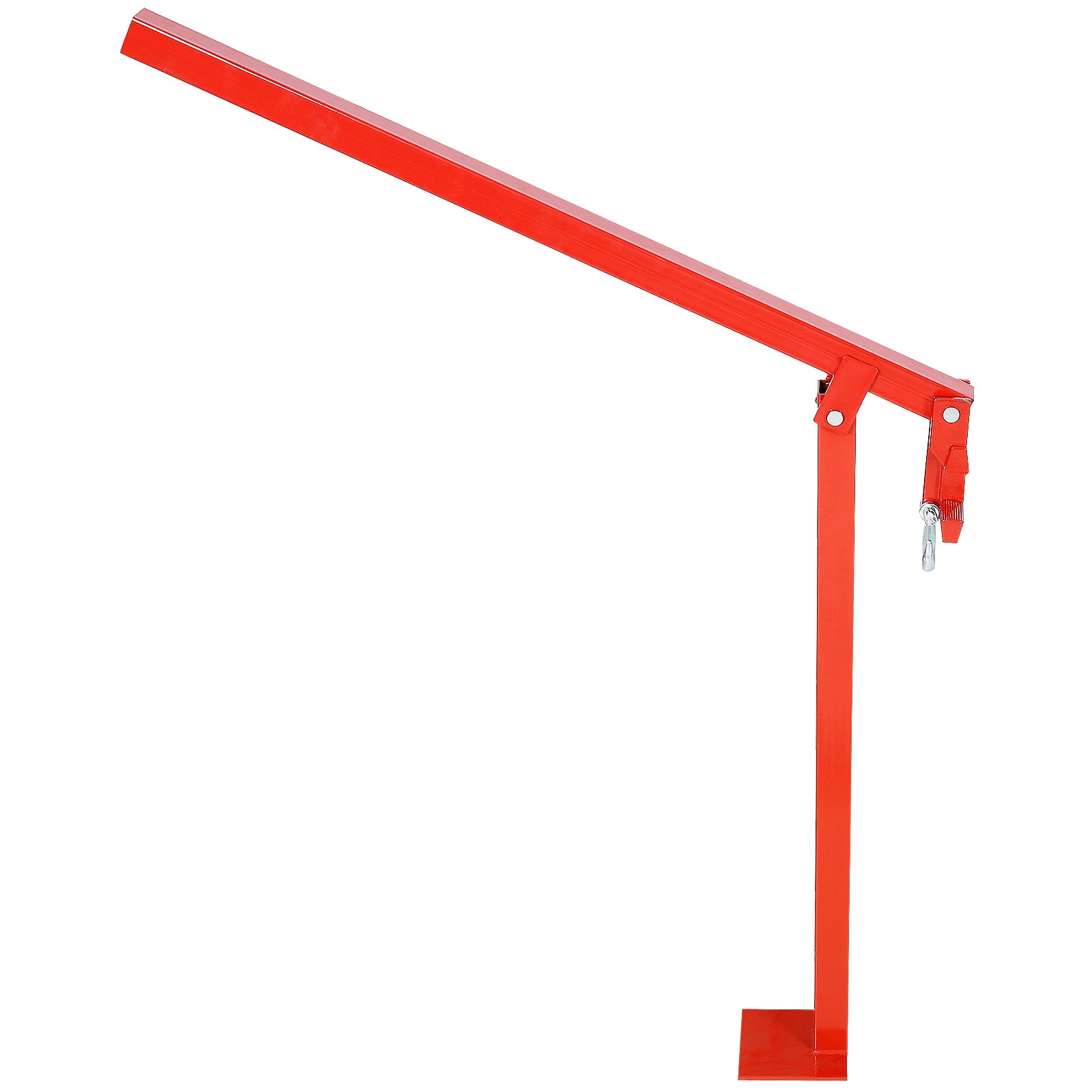 T Post Puller Fence Post Puller 36In ,For Round Fence Posts Red Steel