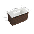 36 Inch Bathroom Vanity With Gel Sink california walnut-plywood