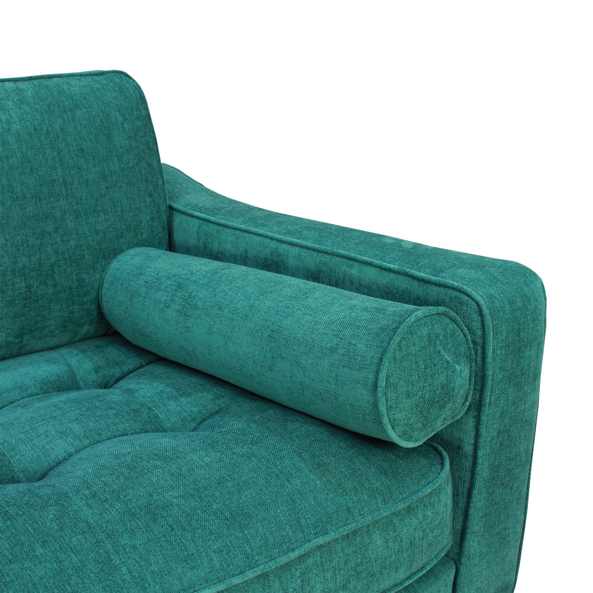 Anderson Laf Sectional Turquoise Blue Upholstered