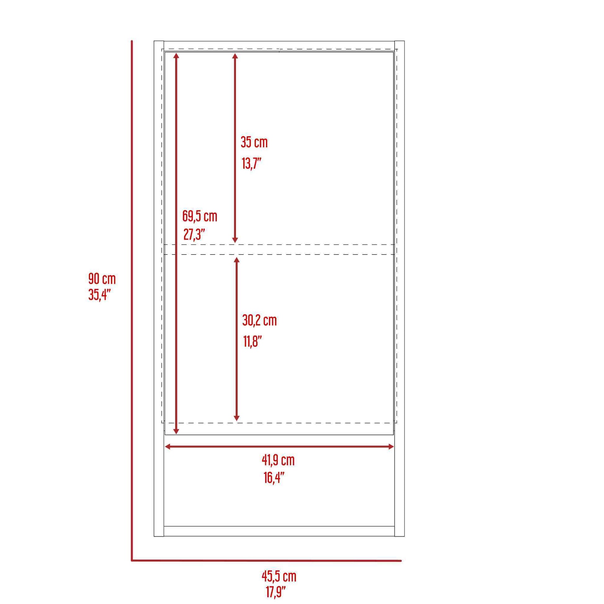 Burlington Rectangle Medicine Cabinet With Mirror White White Particle Board