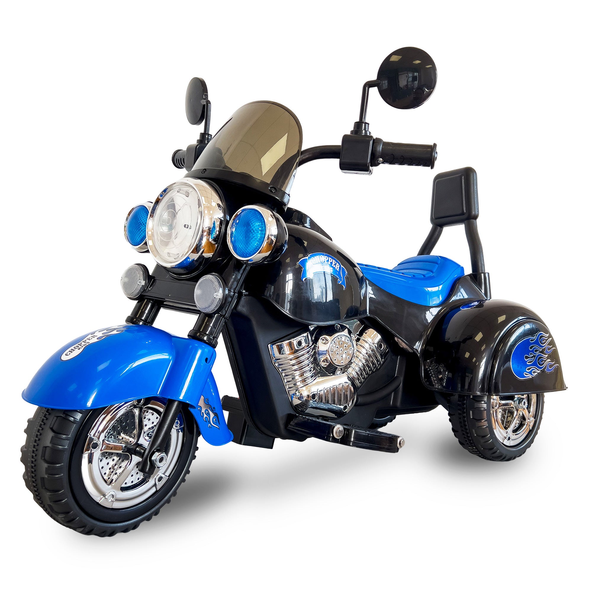 Blue kids motorbike online