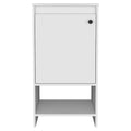 Westbury 1 Shelf Freestanding Vanity Cabinet White White Particle Board