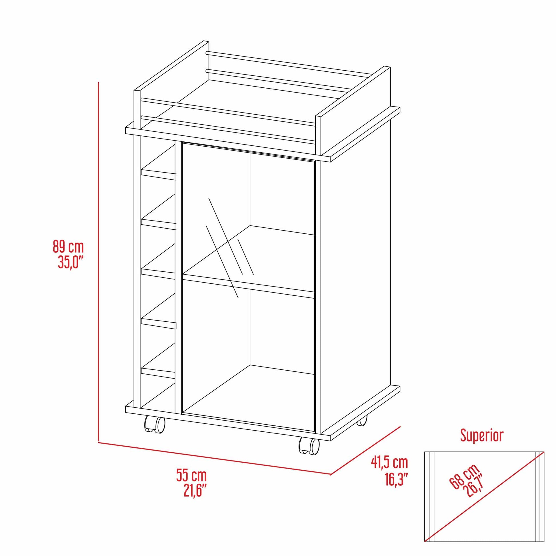 Cannon 2 Drawer Nightstand White And Light Oak Light Oak Particle Board