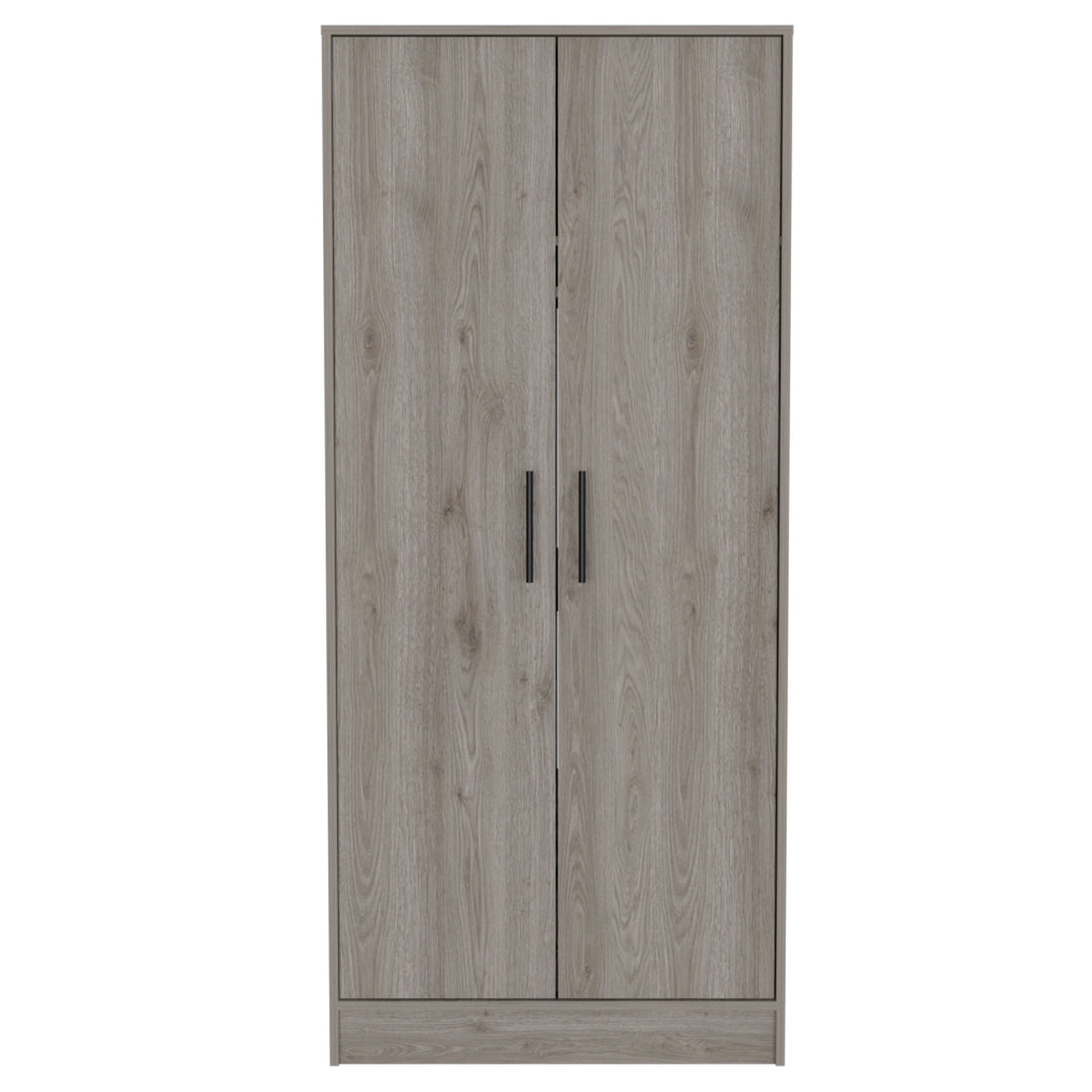 Conway Rectangle Armoire Light Gray Light Gray Particle Board