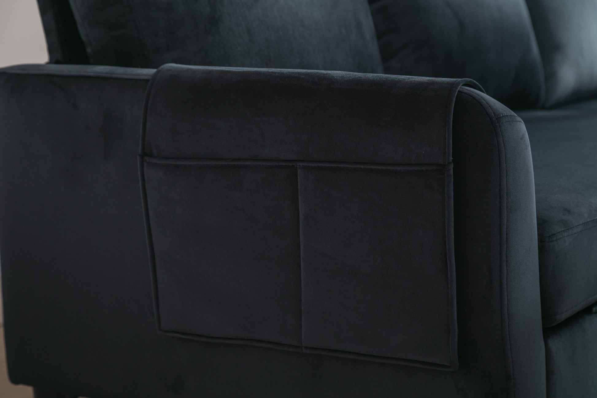 United We Win Sectional Sofa Reversible Sectional Sleeper Sectional Sofa With Storage Chaise Black Polyester