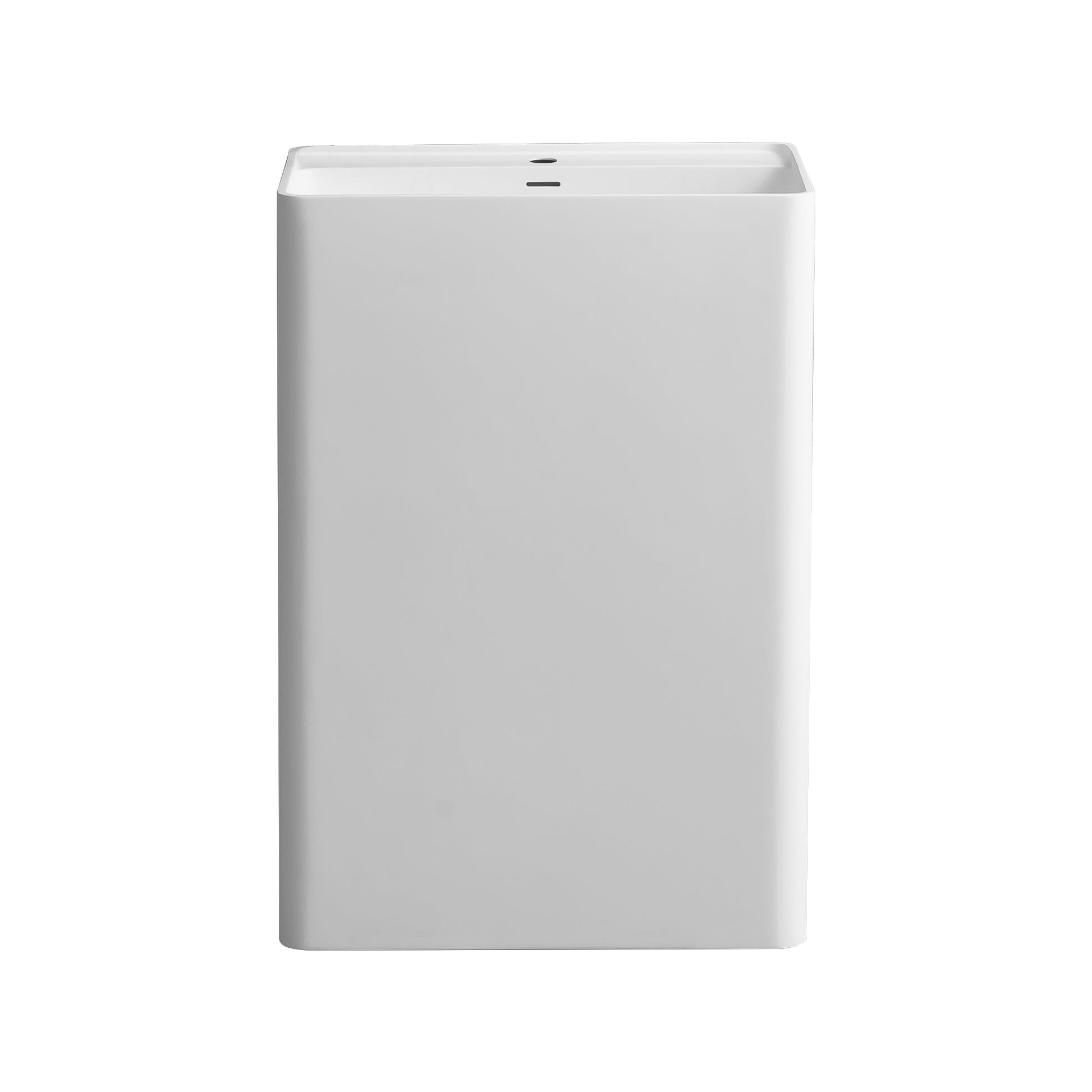 Fs507 600 Solid Surface Basin White Solid Surface