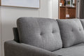 United We Win Sectional Sofa Reversible Sectional Sleeper Sectional Sofa With Storage Chaise Light Gray Linen