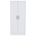 Conway Rectangle Armoire White White Particle Board