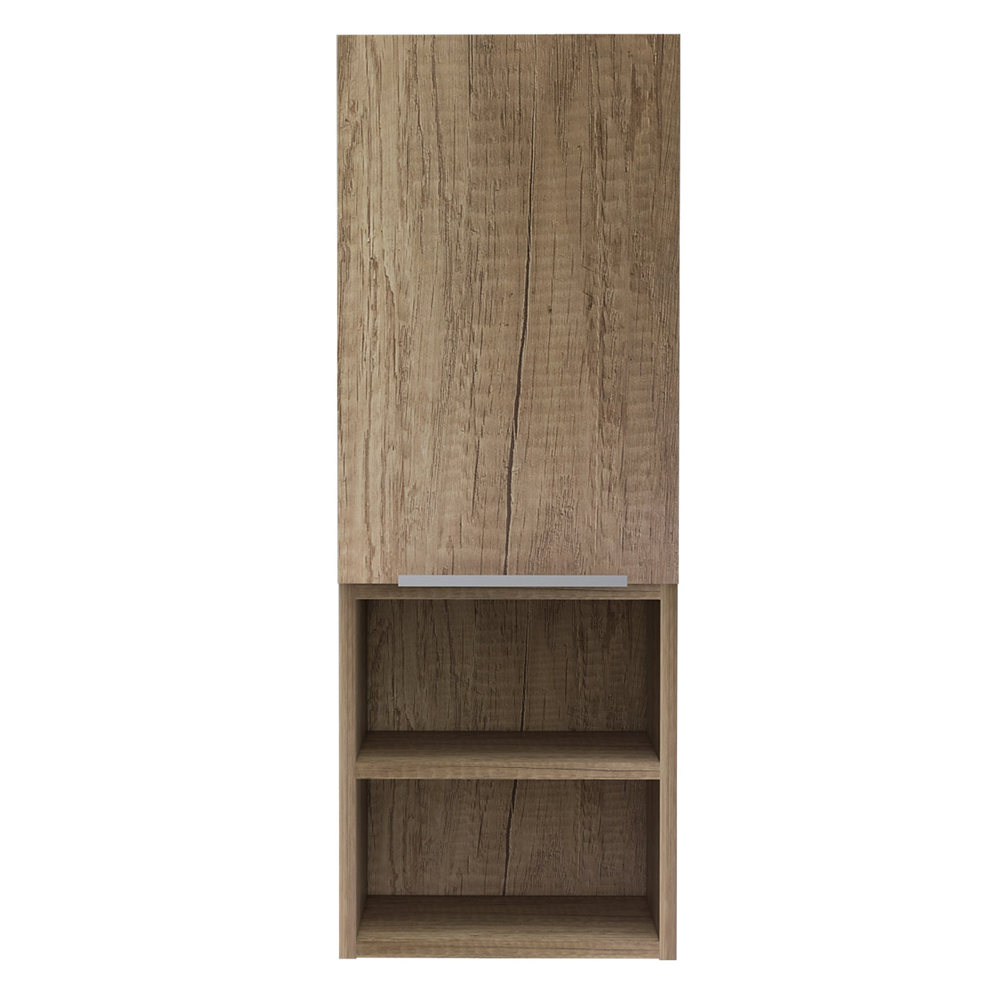 Kingston Rectangle 2 Shelf Medicine Cabinet Light Oak Light Oak Particle Board