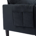 United We Win Sectional Sofa Reversible Sectional Sleeper Sectional Sofa With Storage Chaise Black Polyester