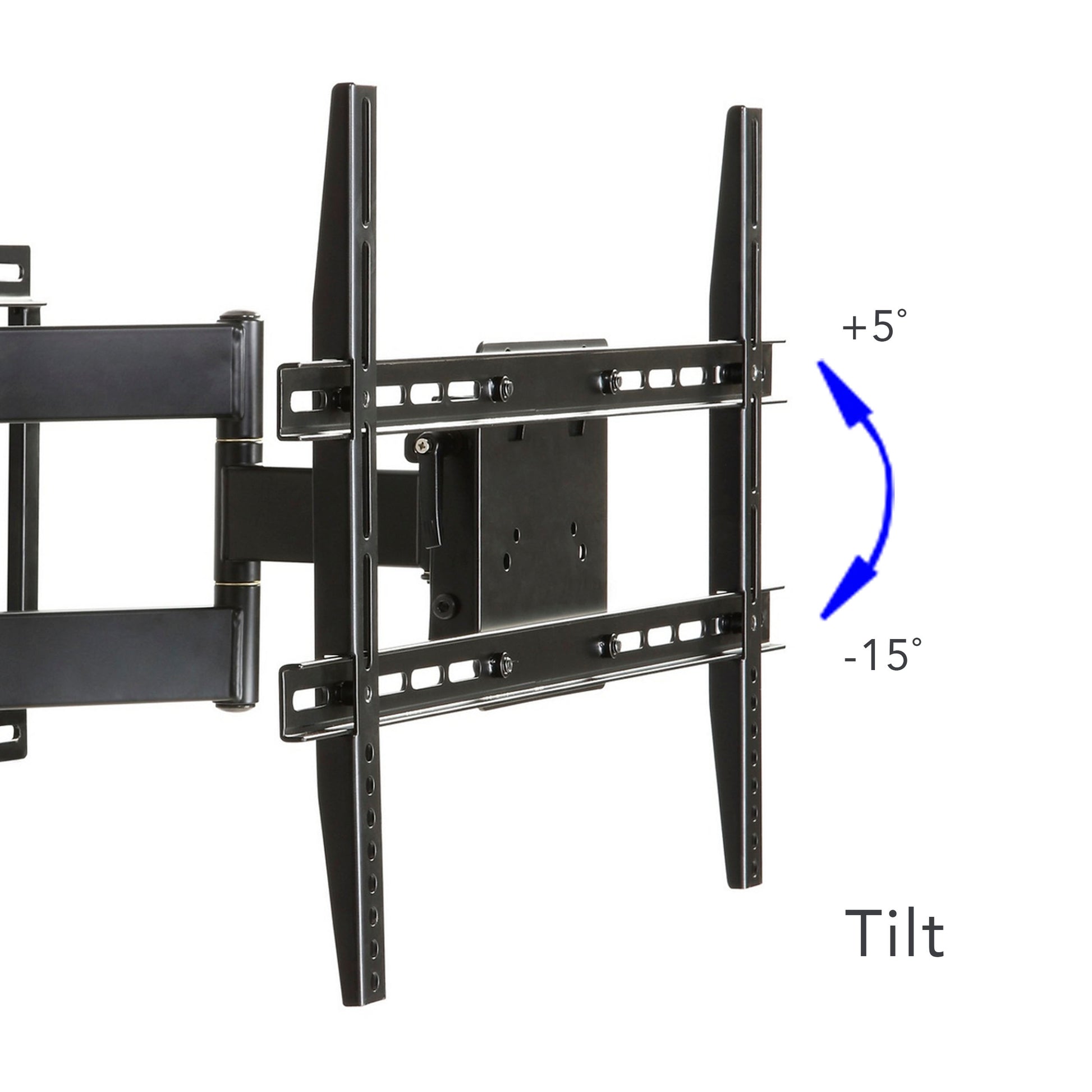 Full Motion, Crafted Steel, Tv Mount 37" 84" Tvs Black 80 89 Inches Metal