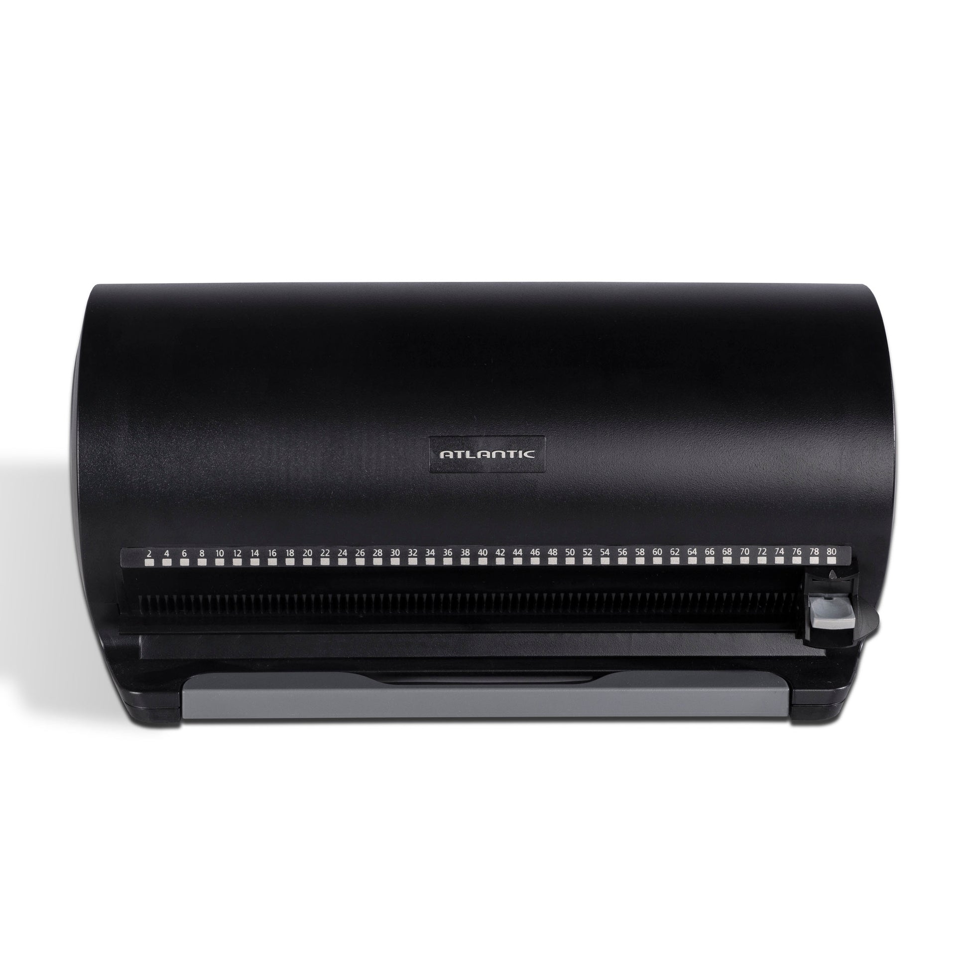 Space Saving Disc Storage Drum Black Plastic