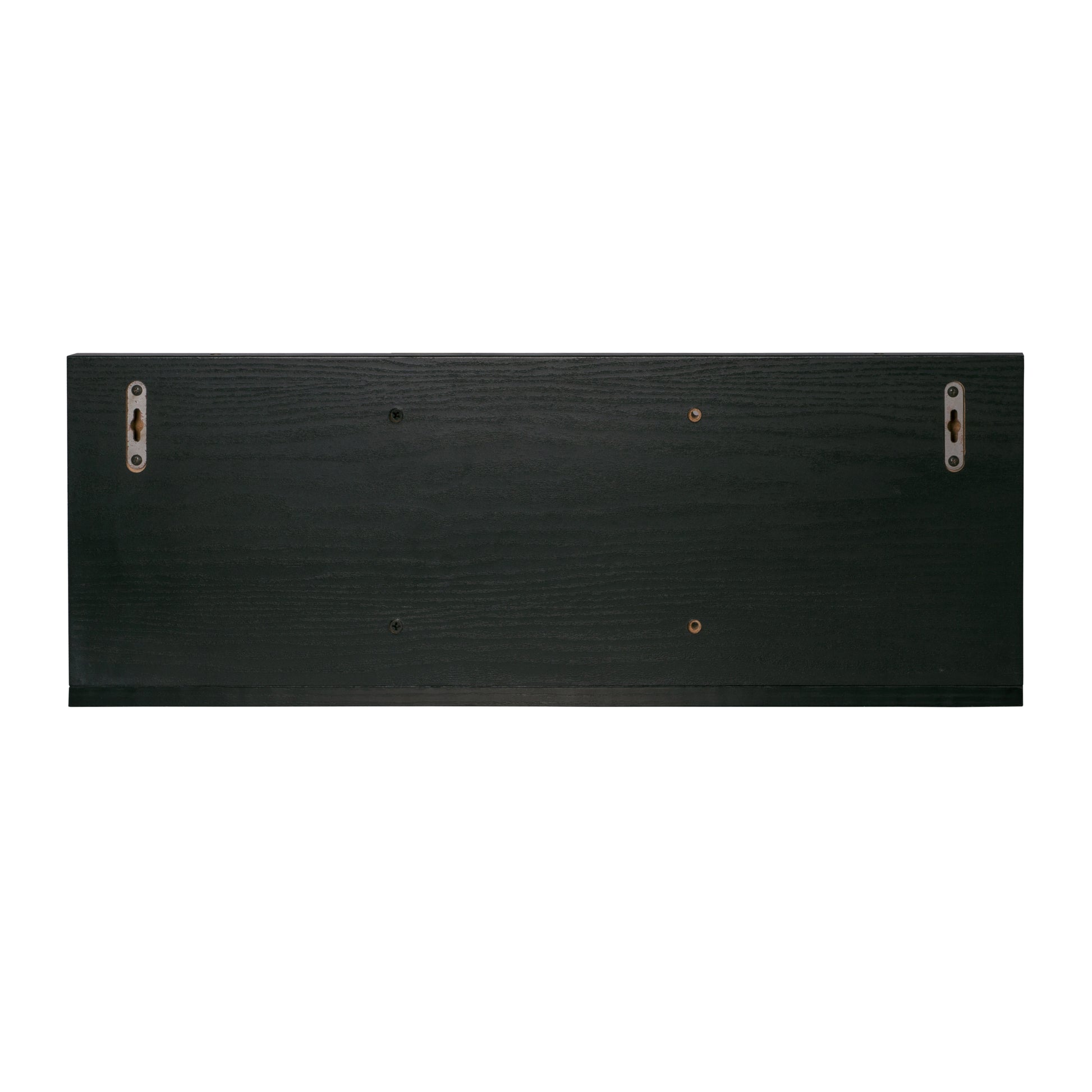 Modular Shelving, Comes With A Wide Base, Made From Mdf, Set Of 2 Black Metal