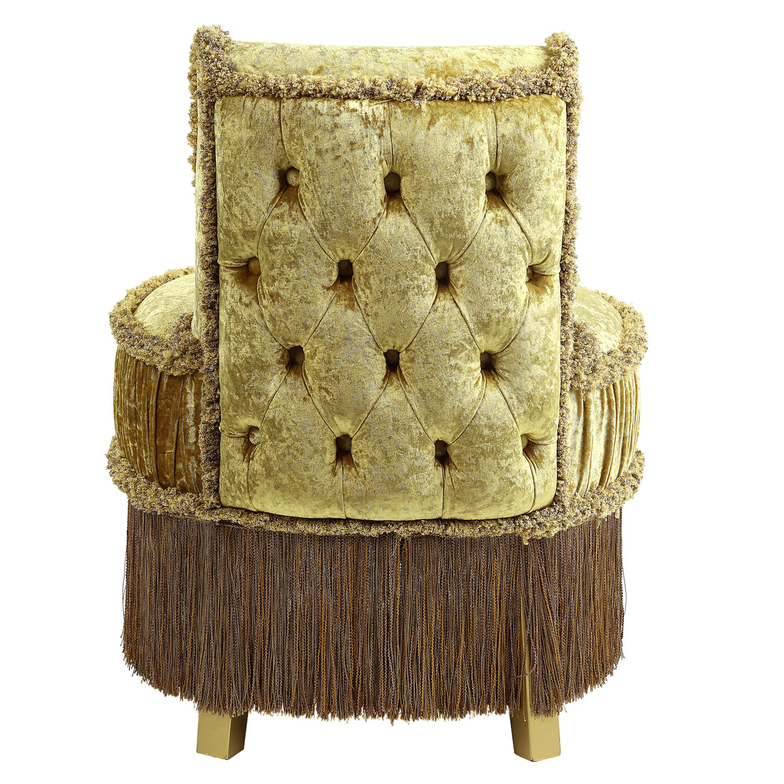 Bernadette Stool Gold Finish Bd01478 Gold Mdf