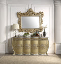 Bernadette Server Gold Finish Dn01473 Gold Mdf