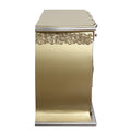 Bernadette Server Gold Finish Dn01473 Gold Mdf