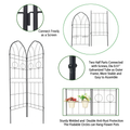 4 Pack Metal Garden Trellis 78.7