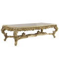 Bernadette Dining Table Gold Finish Dn01470 Gold Mdf