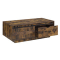 Bellarosa Coffee Table Rustic Oak Finish Lv01442 Oak Solid Wood