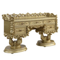 Bernadette Vanity Gold Finish Bd01477 Gold Mdf