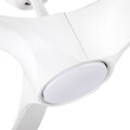 56 In.Intergrated Led Ceiling Fan With White Abs Blade White Abs