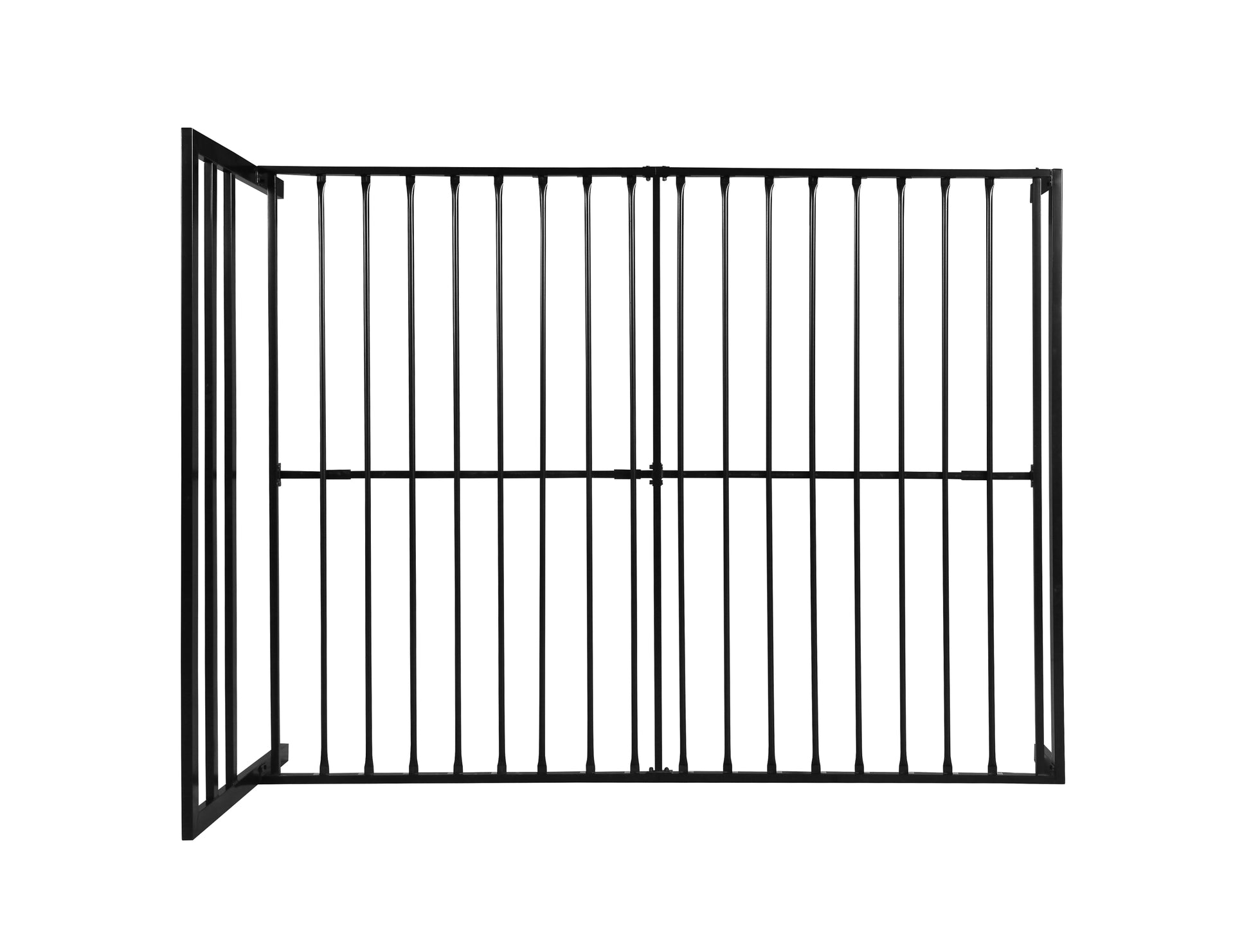 Queen Size Metal Bed Frame With Headboard Black Black Metal