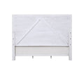 Katia Queen Bed Light Gray Linen, Rustic Gray & Weathered White Finish Bd00660Q Light Gray Linen