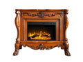 Dresden Fireplace Cherry Oak Finish Ac01309 Oak Solid Wood Mdf
