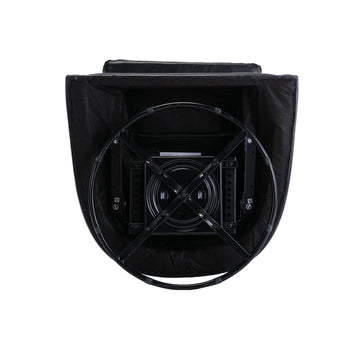 Coolmore Swivel Chair Living Room Chair Black Metal