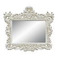 Adara Mirror Antique White Finish Bd01250 Antique White Mdf