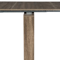 Multifunctional Extendable Console Table Brown Mdf