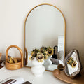 Gold 20*30IN Metal Arch mirror gold-classic-mdf+glass-aluminium