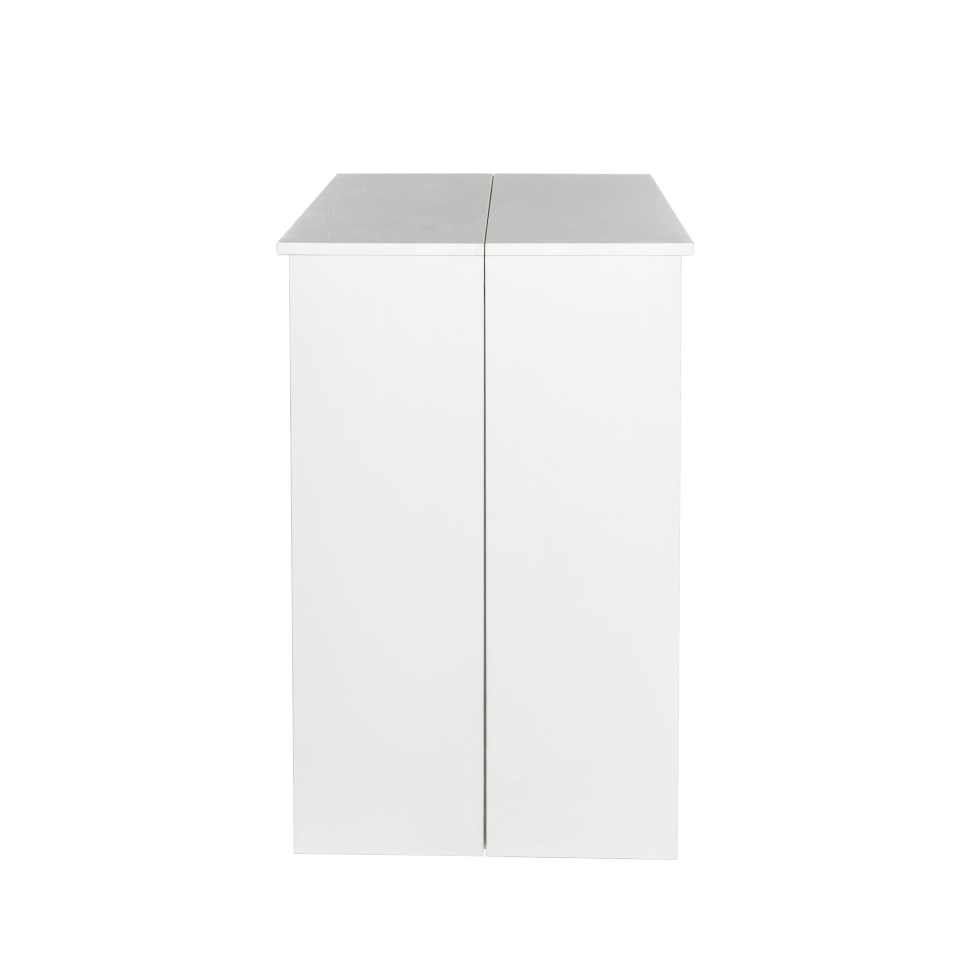 Multifunctional Extendable Console Table White Mdf