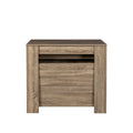 Multifunctional Extendable Console Table Brown Mdf