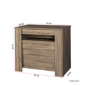 Multifunctional Extendable Console Table Brown Mdf