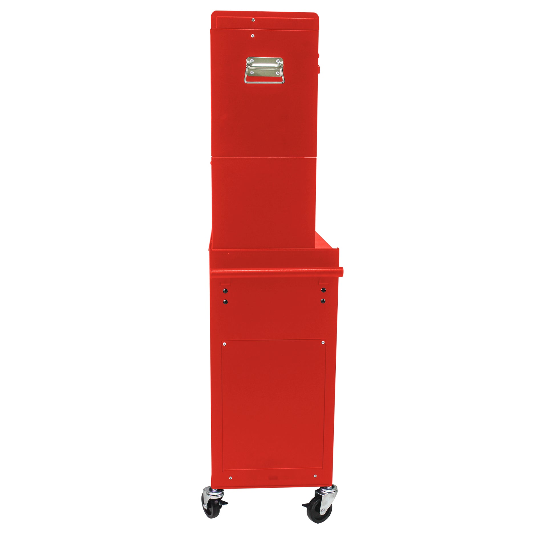 High Capacity Rolling Tool Chest with Wheels and red-steel