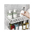 Stacking Shower Caddy Shelf Toilet Rack 2 Layer -