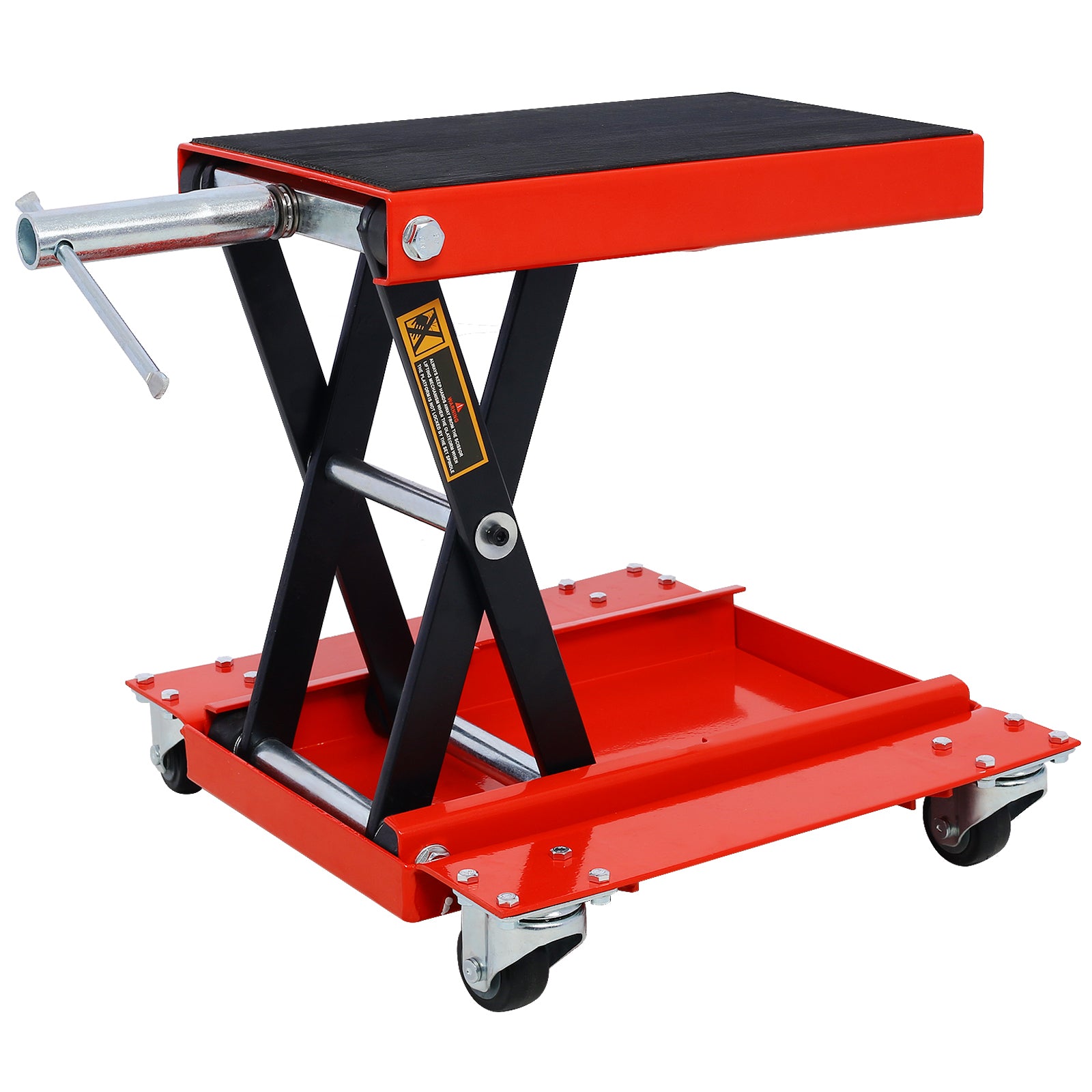 1100lb Motorcycle lift with dolly Jack,Scissor