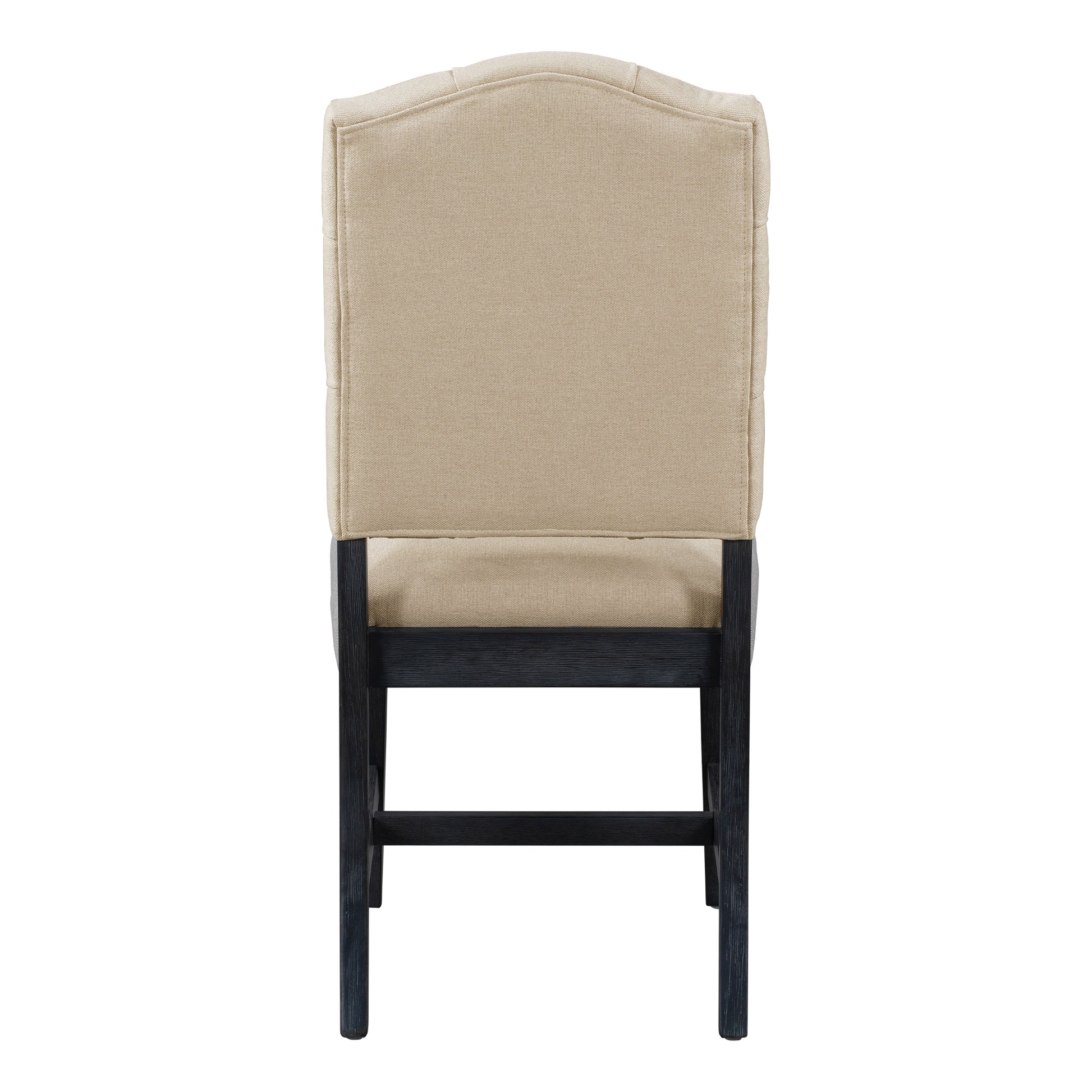 Retro Style Dining Chair Set With 4 Upholstered Chairs For Dining Room And Living Room Espresso Espresso Solid Wood