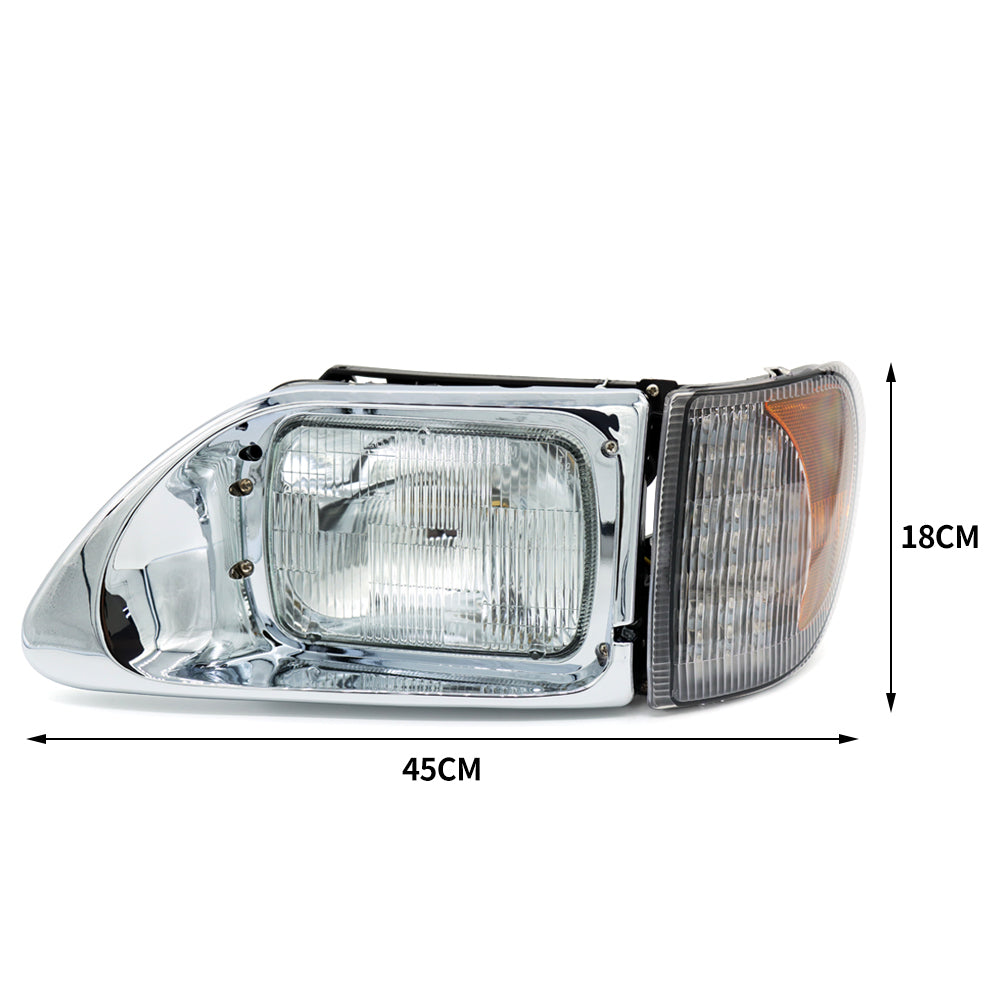 Leavan Headlights with Corner Lamp for