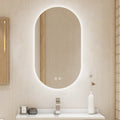 26X18 Inch Three Color Smart Bathroom Mirror With