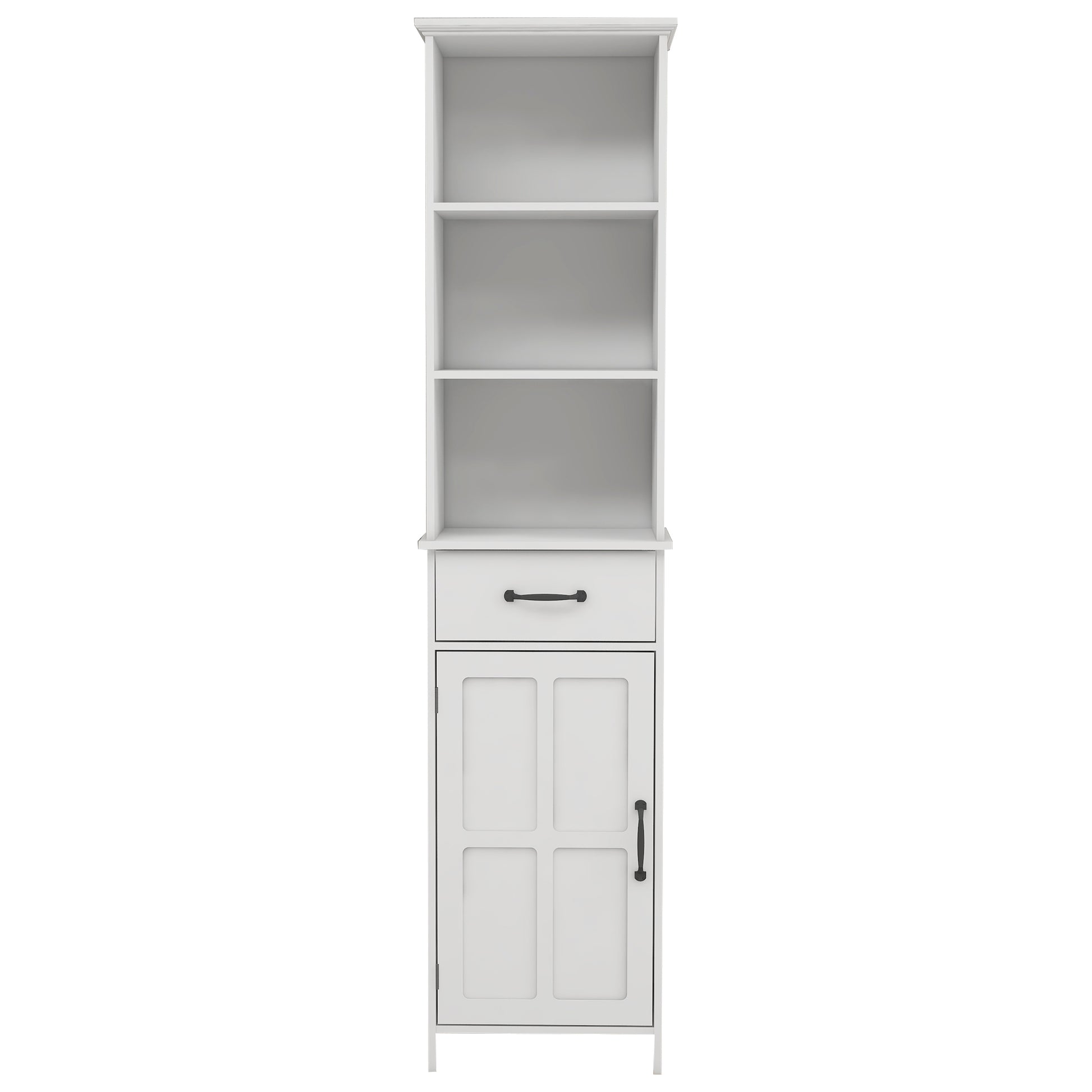 Floor Standing Cabinet With 1 Door And 1 Drawer