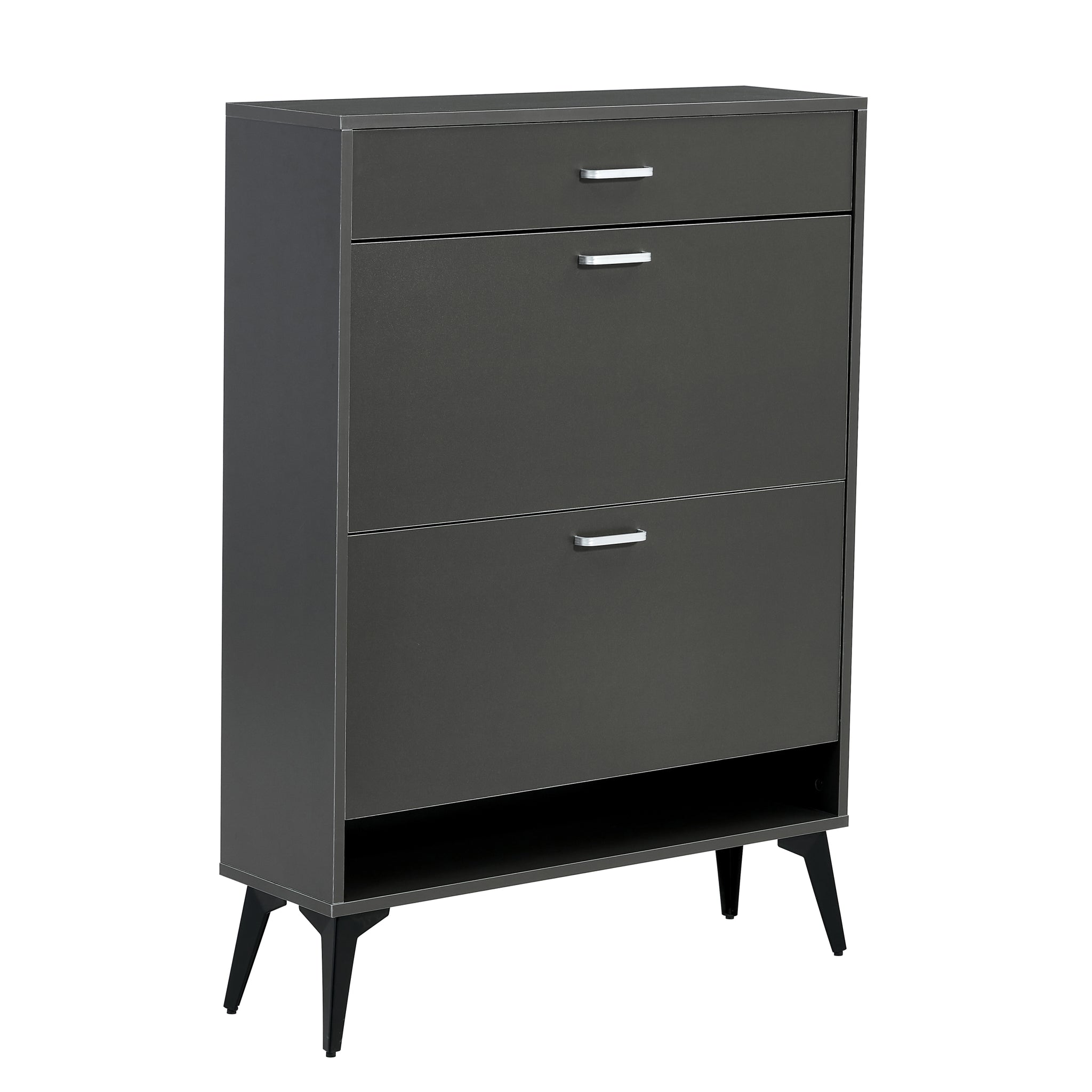 Shoe Cabinet With Flip Drawers Shoe Cabinet