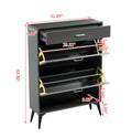 Shoe Cabinet With Flip Drawers Shoe Cabinet
