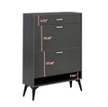 Shoe Cabinet With Flip Drawers Shoe Cabinet