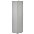 Tall Bathroom Corner Cabinet, Freestanding Storage Cabinet With Doors And Adjustable Shelves, Mdf Board, Gray Gray Mdf