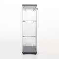 Two Door Glass Cabinet Glass Display Cabinet With