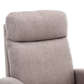 Living room Comfortable rocking chair living room gray-polyester