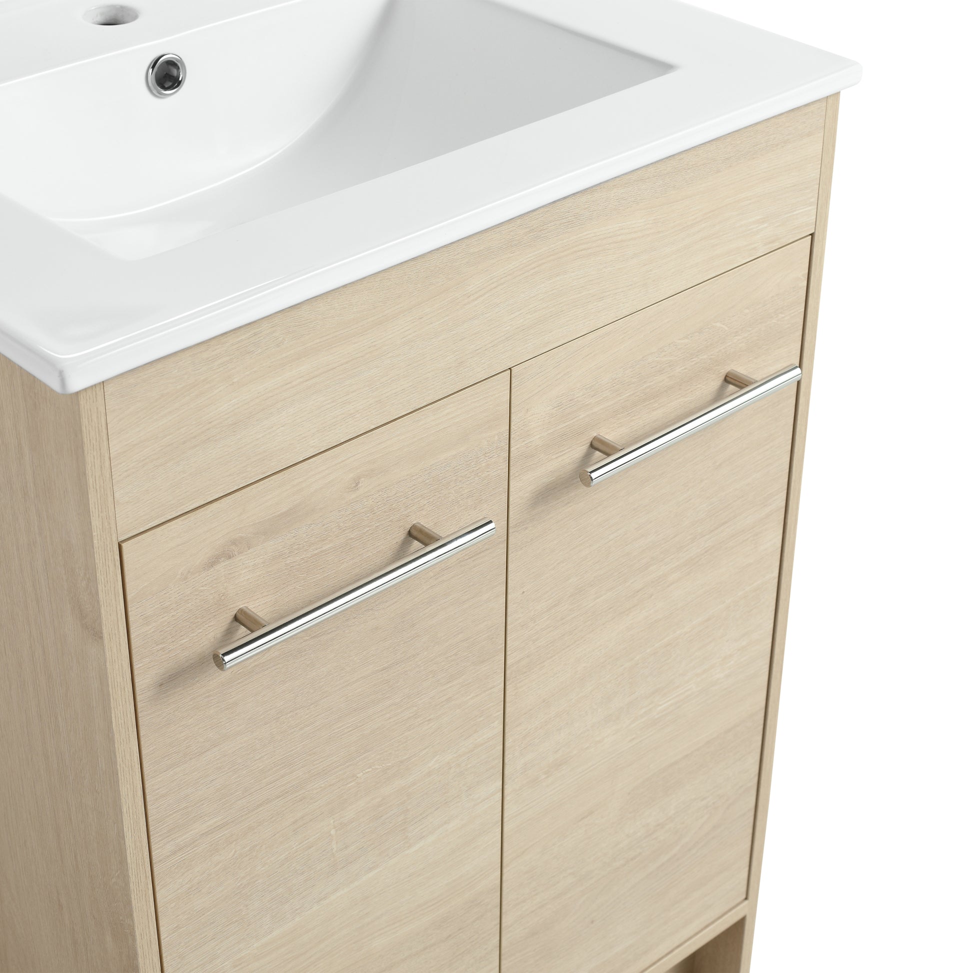 24 Inch Bathroom Cabinet With Sink,Soft Close